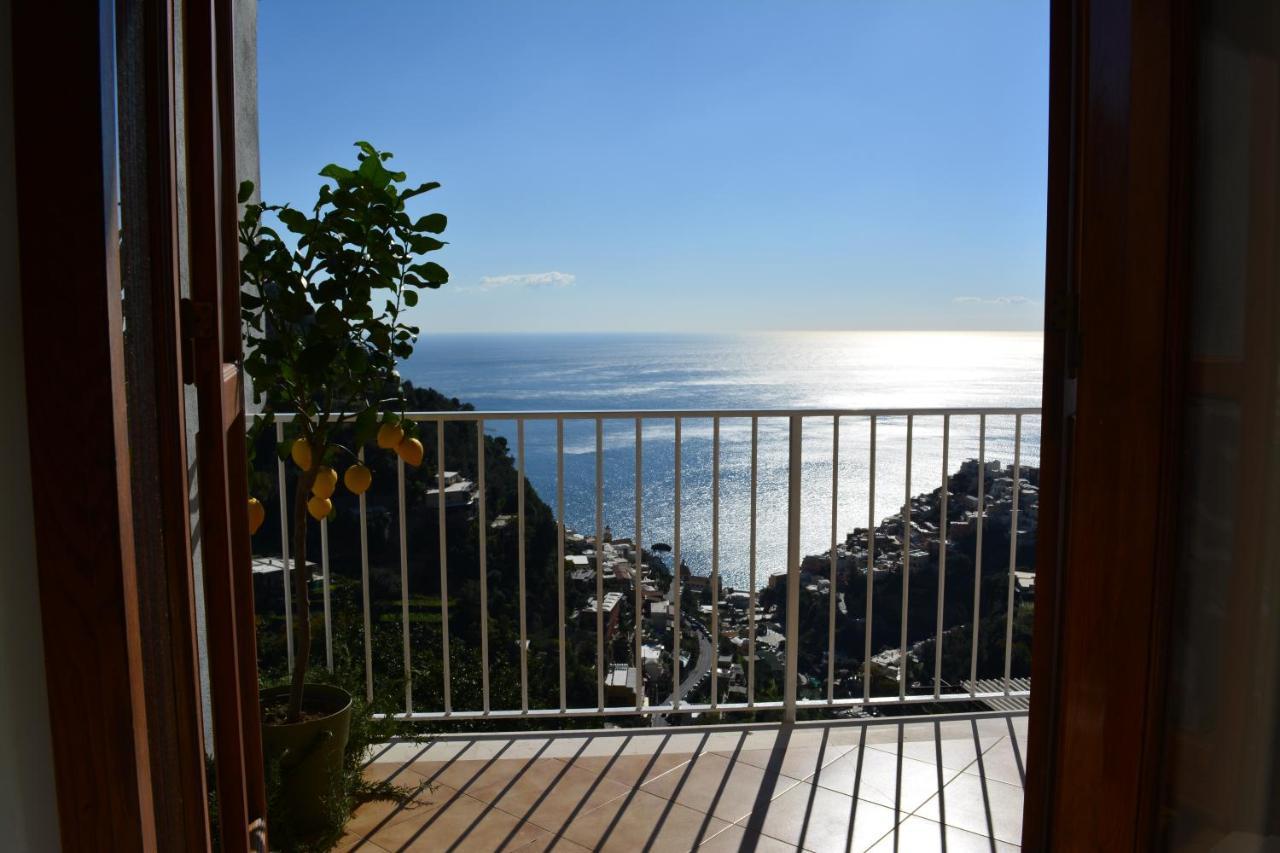 Casa Rossia Breathtaking Sea View Apartment In Positano Exterior foto